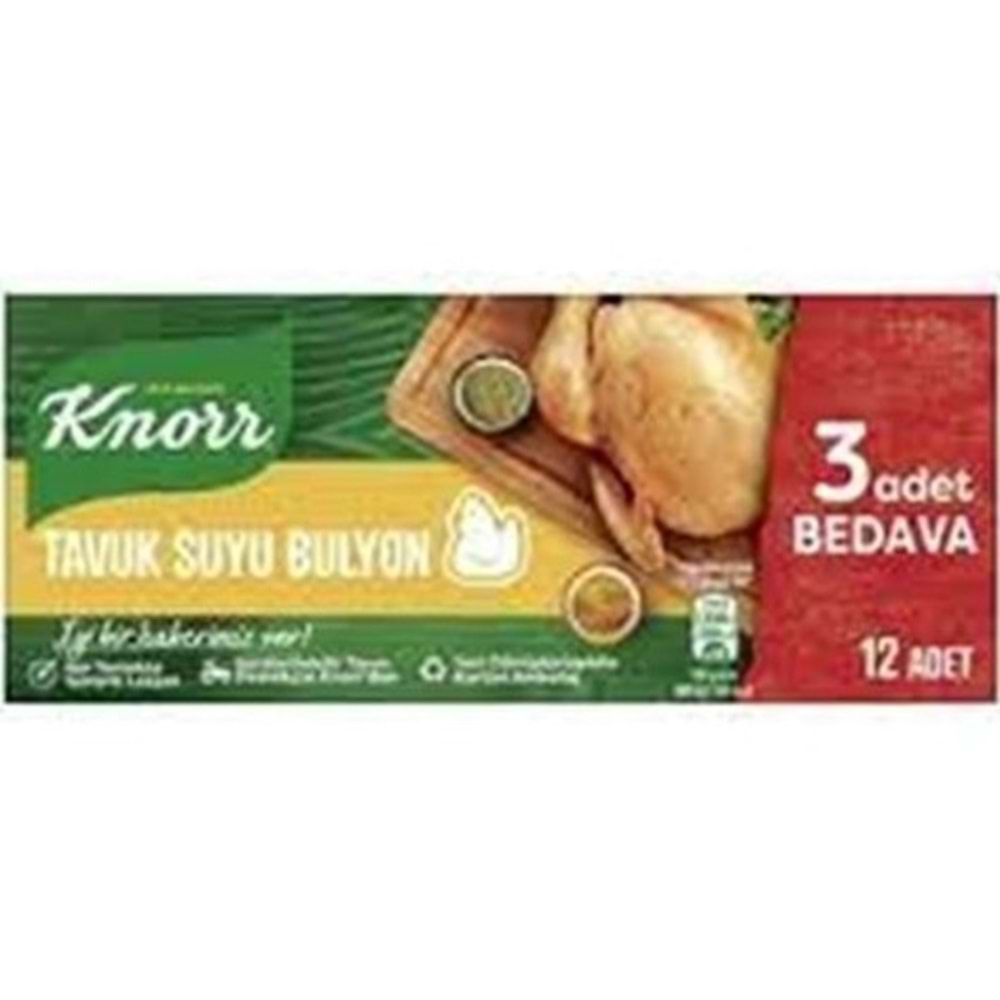 KNORR BULYON 12 LI TAVUK