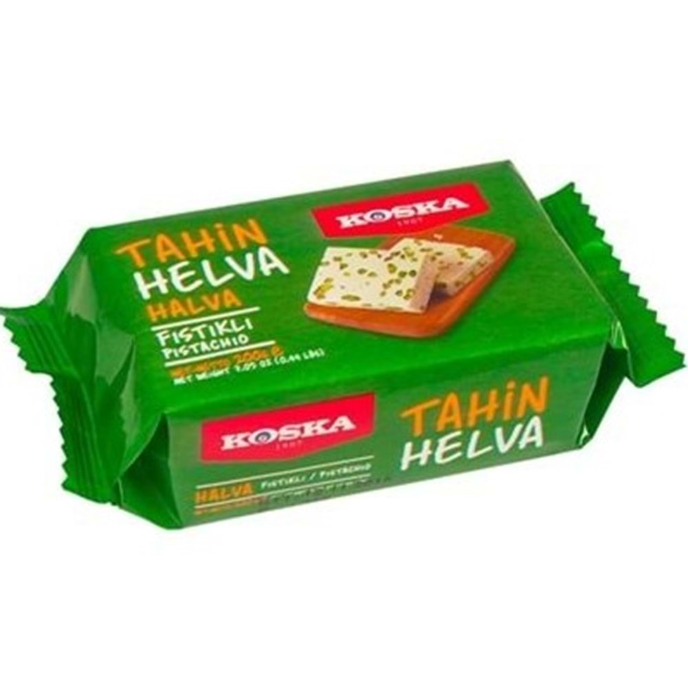 KOSKA ANTEP FISTIKLI HELVA 200 GR