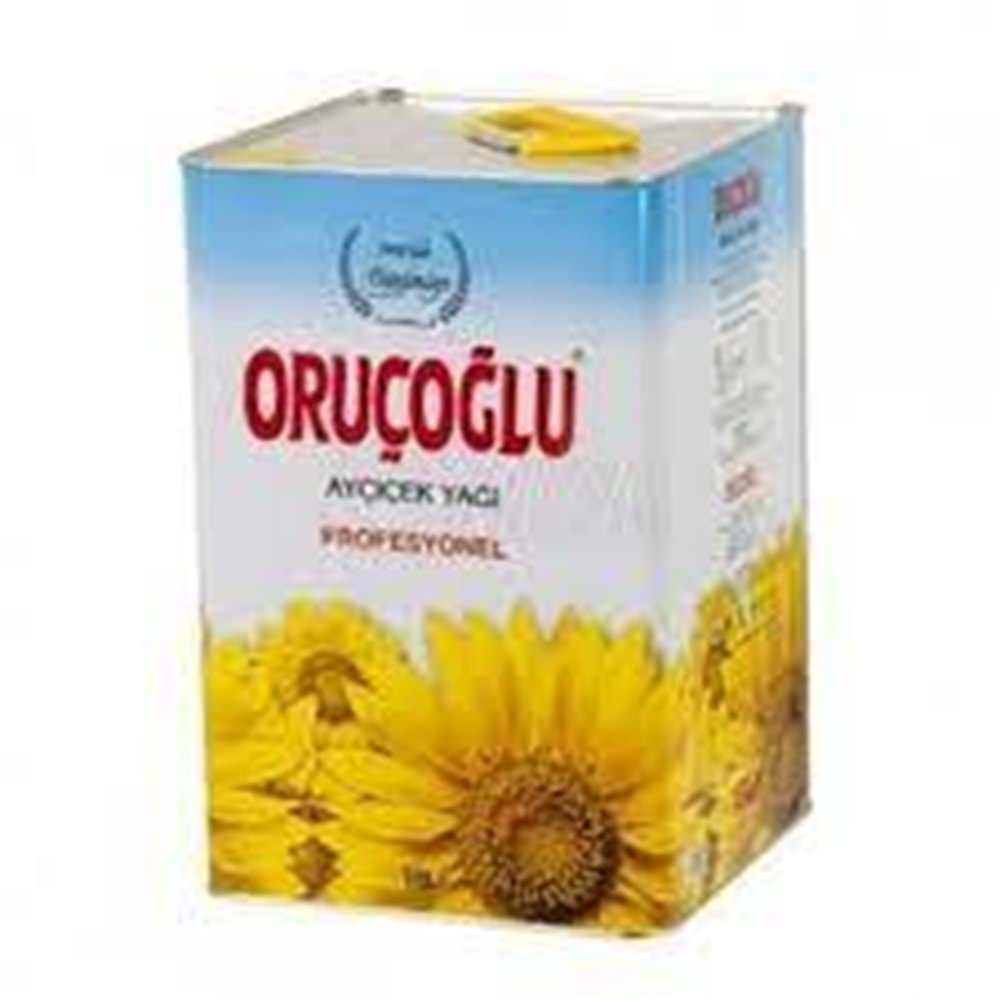 ORUÇOĞLU AYCICEK YAGI 18 LT