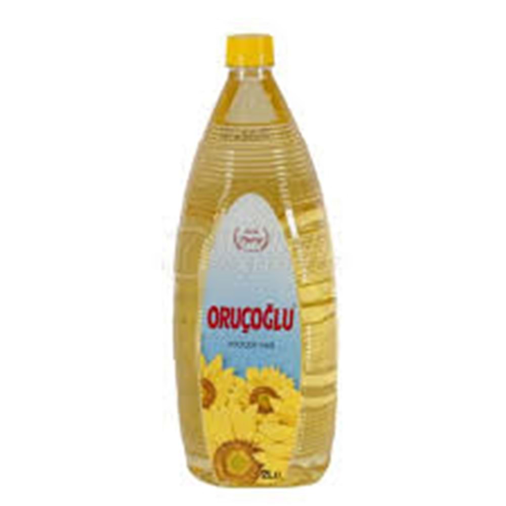 ORUÇOĞLU AYCICEK YAGI 2 LT