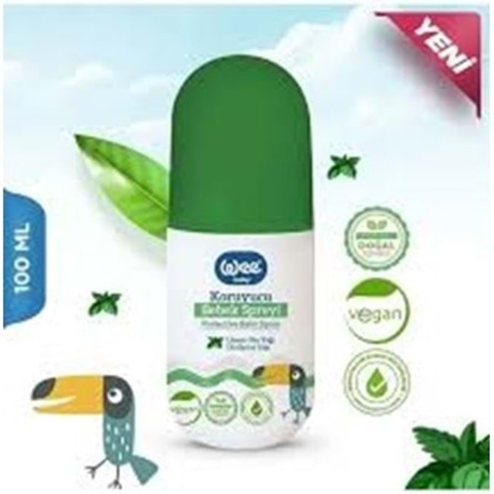 WEE KORUYUCU BEBEK SPREYİ 100 ML LİMON OTU YAĞI