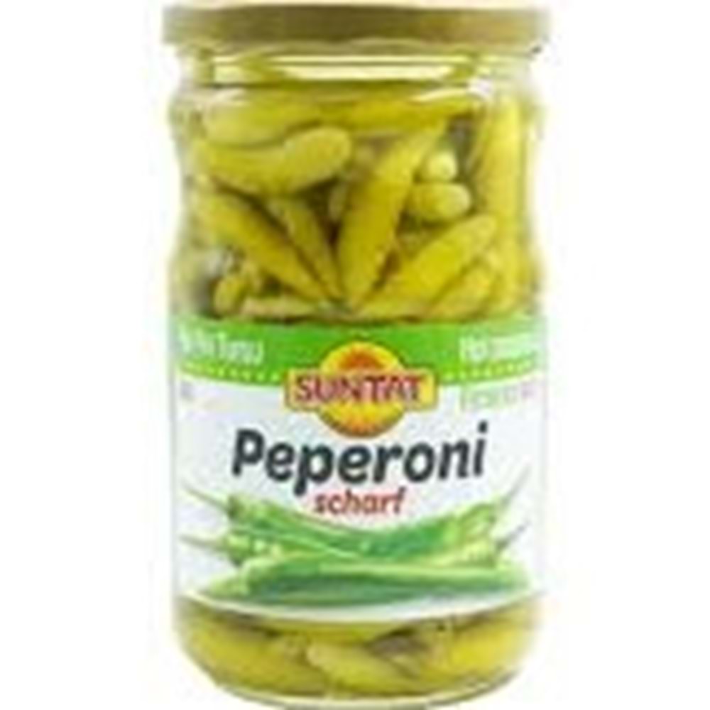 SUNTAT PEPERONİ BİBERİYE TURŞUSU 590 G