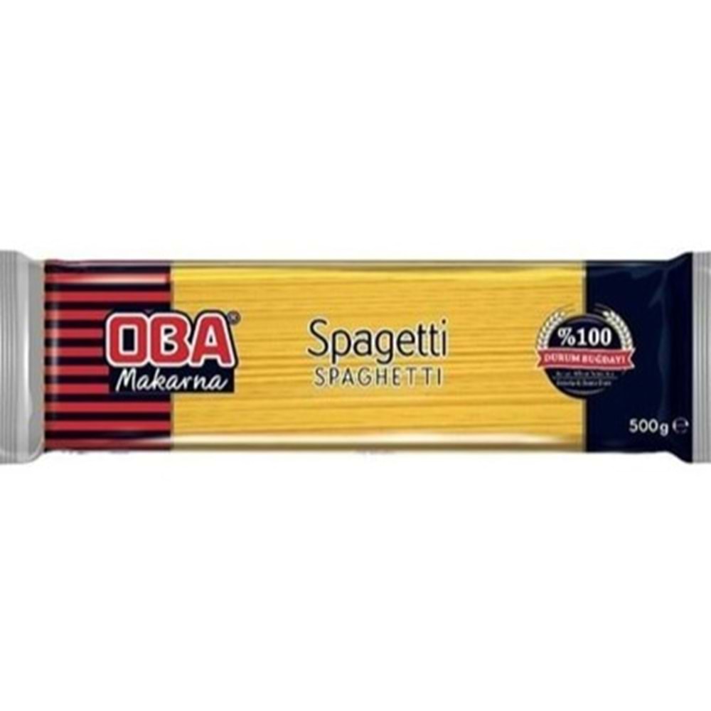 OBA MAKARNA 500 GR SPAGETTI