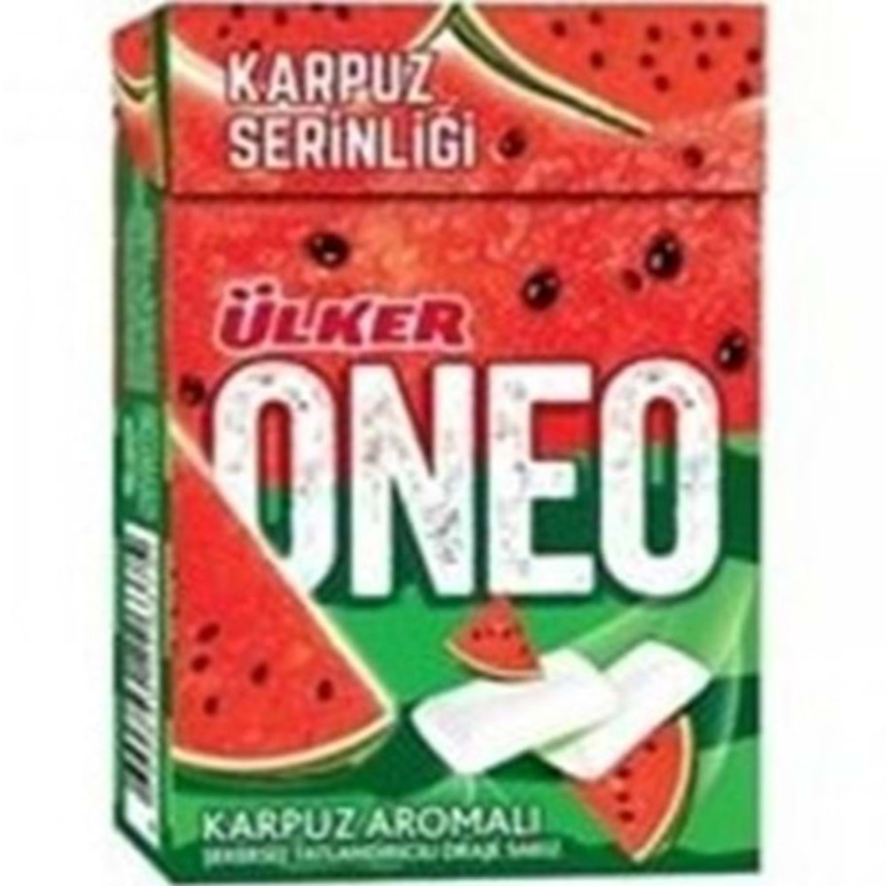 ÜLKER ONEO DRAJE SAKIZ 21 GR KARPUZ