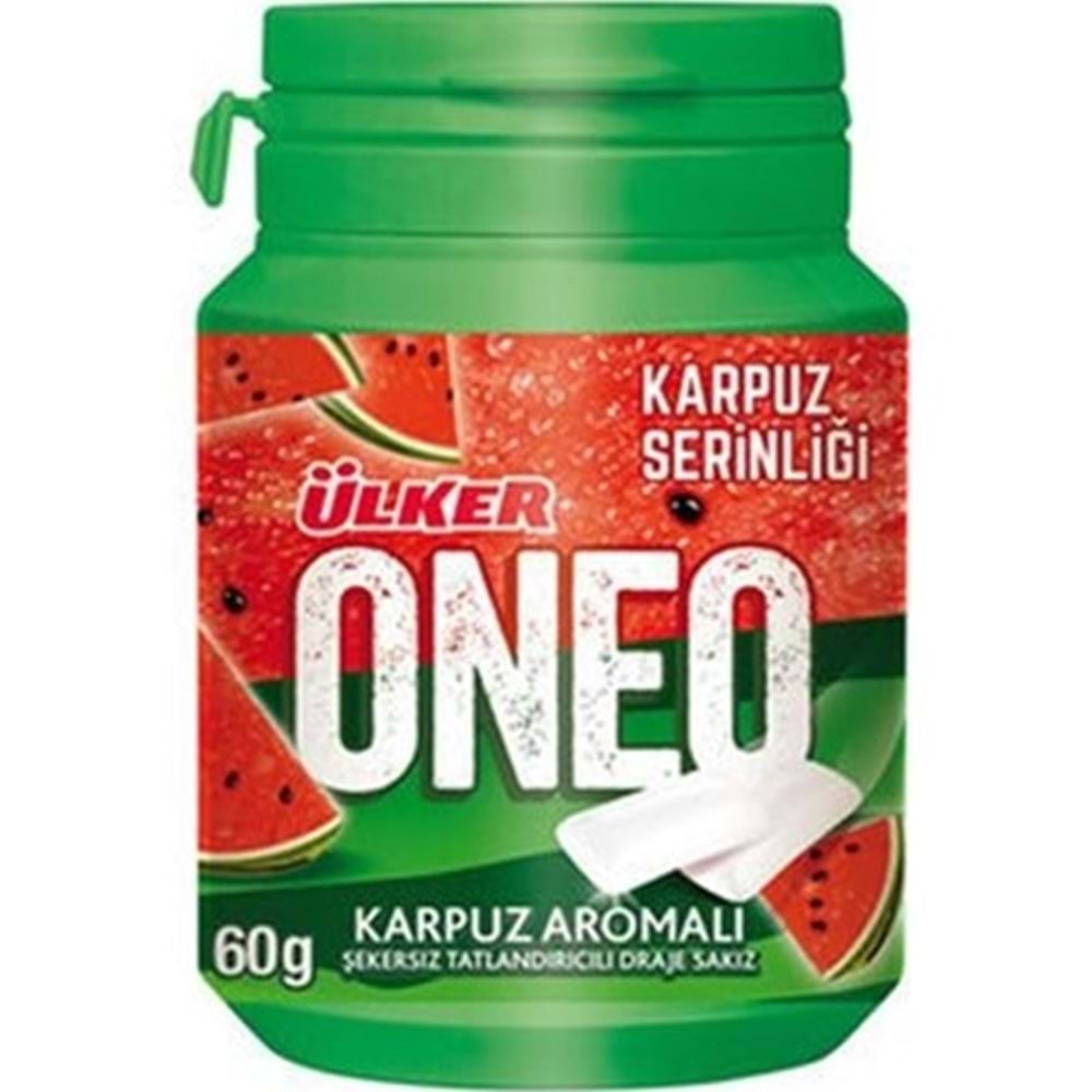 ÜLKER ONEO DRAJE SAKIZ 60 GR KARPUZLU