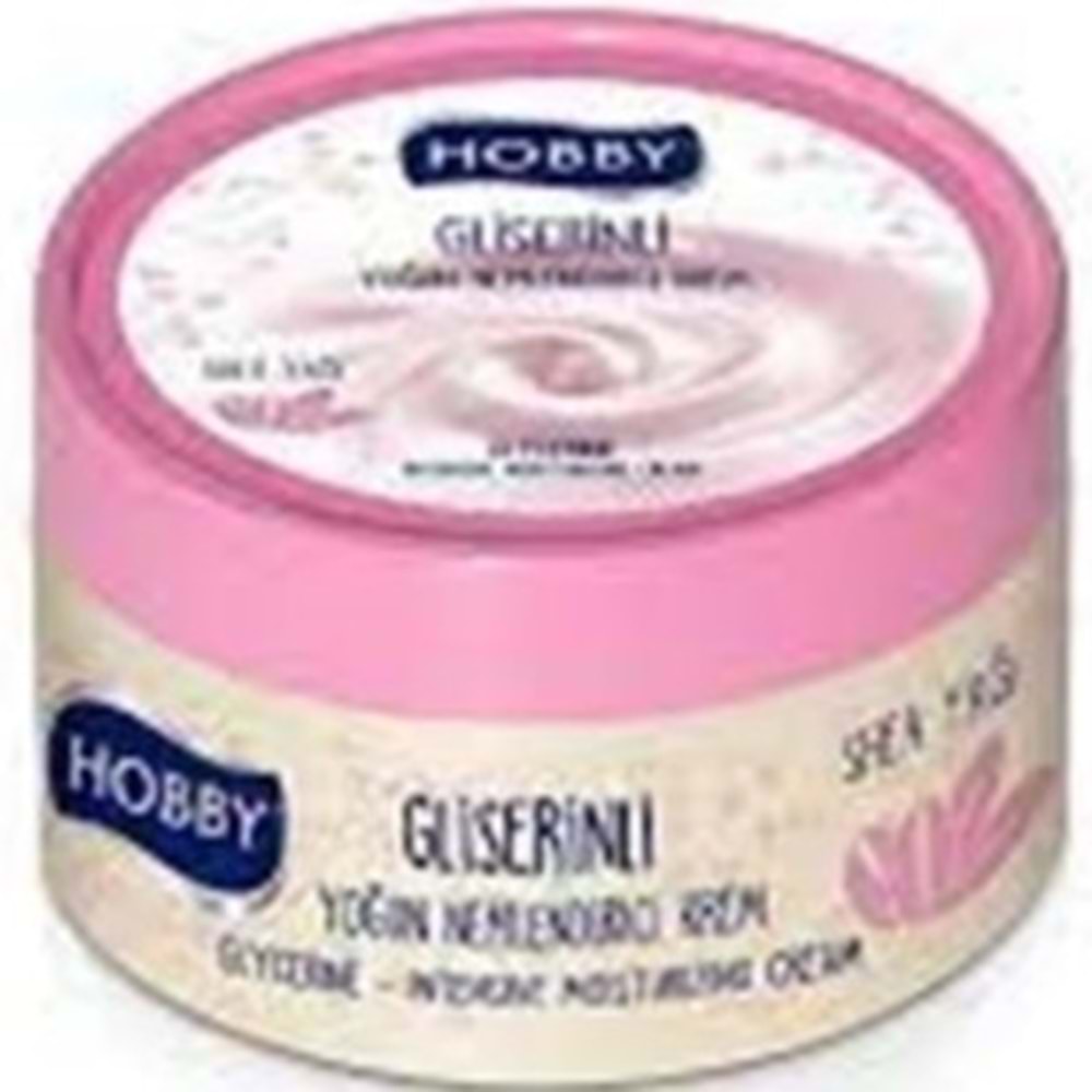 HOBBY GLİSERİNLİ YOĞUN NEMLENDİRİCİ KREM 250 ML SHEA YAĞI