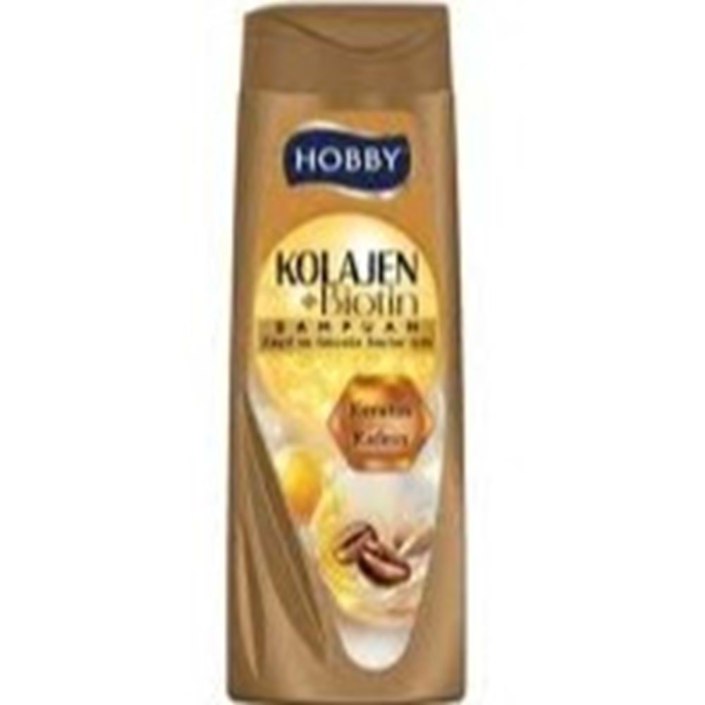HOBBY ŞAMPUAN KOLAJEN BİOTİN 480 ML ZAYIF VE GÜÇSÜZ SAÇLAR KERATİN KAFEİN
