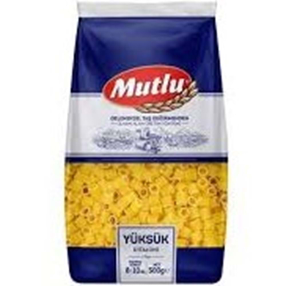 MUTLU MAKARNA 500 GR YUKSUK