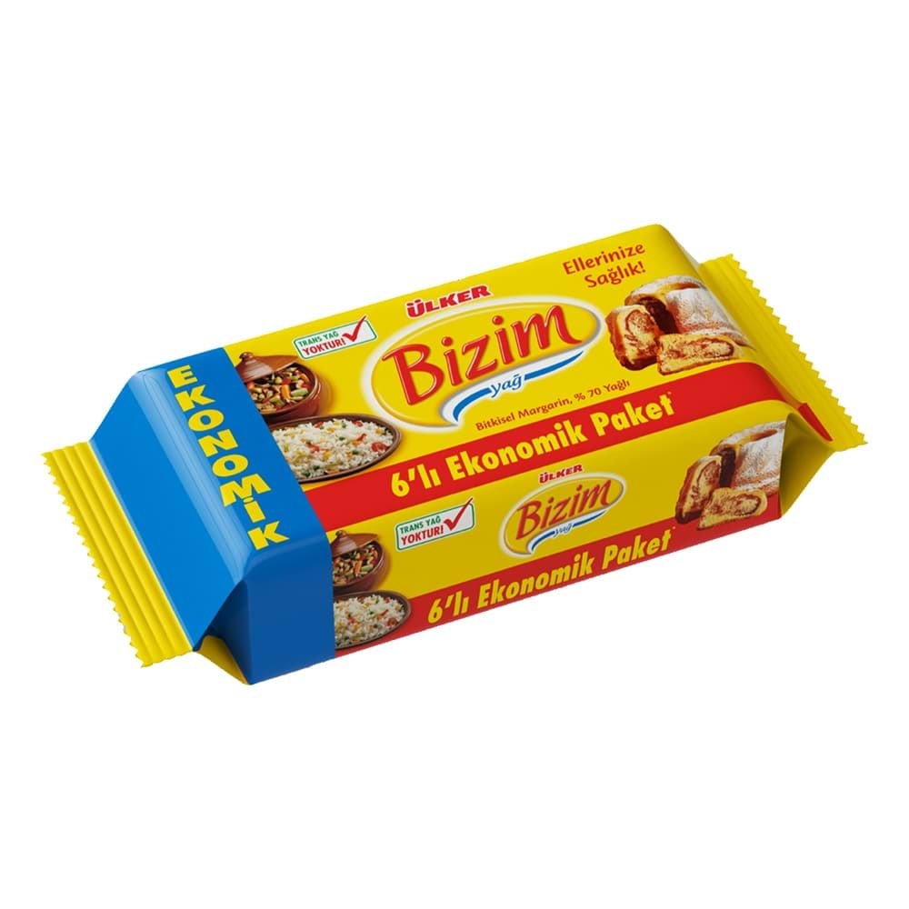 BİZİM MARGARIN 6X250 GR