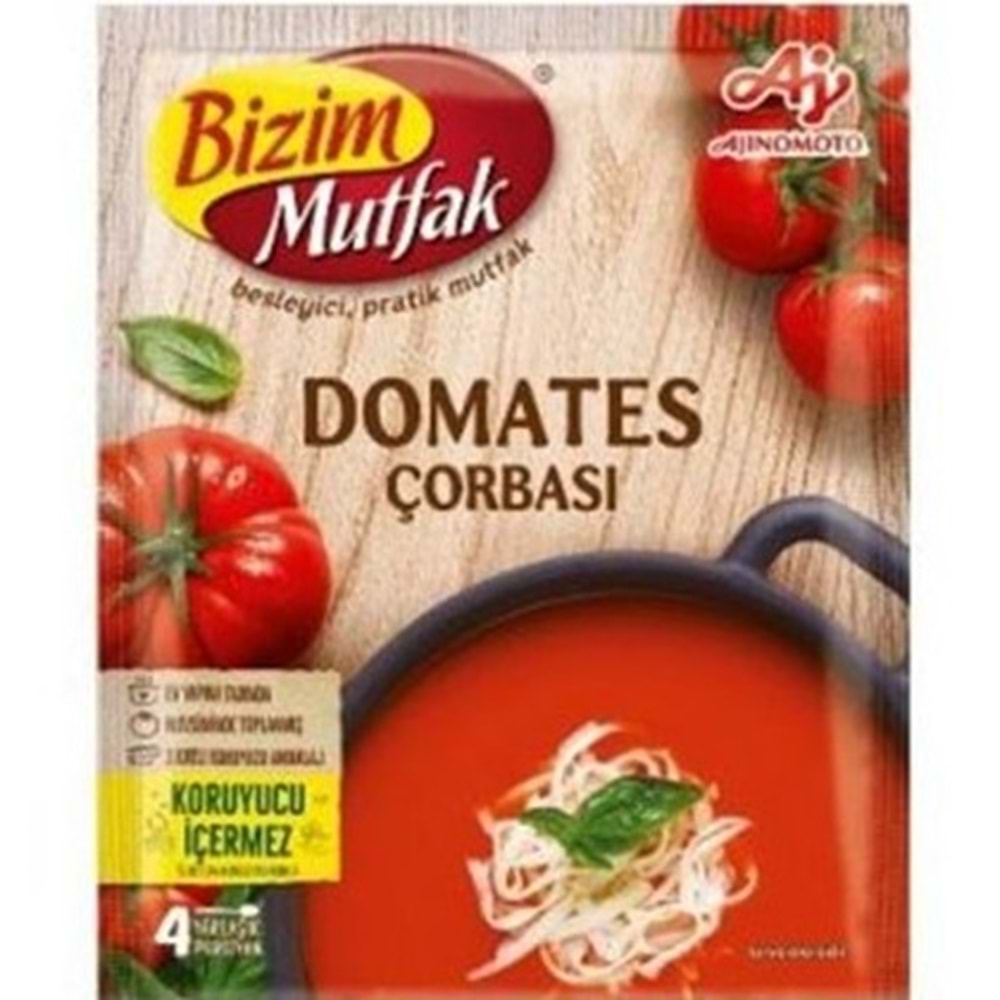 BİZİM HAZIR CORBA 65 GR DOMATES