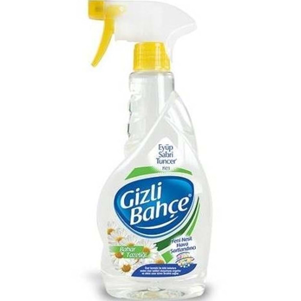 GİZLİ BAHÇE ODA SPREYI 500 ML BAHAR TAZELIGI