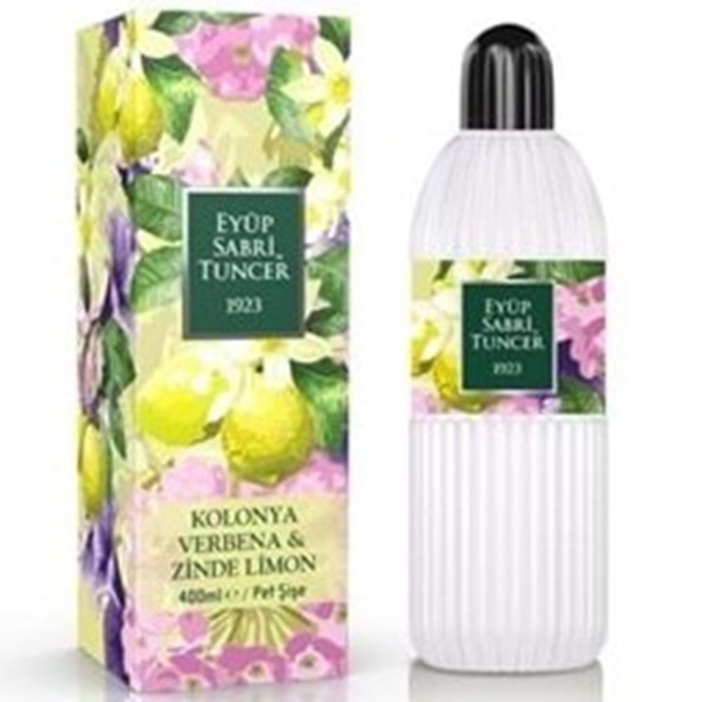 EYÜP SABRİ TUNCER KOLONYA 400 ML PET VERBANA ZINDE LIMON