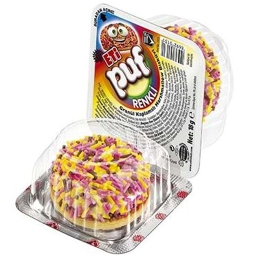 ETİ PUF 18 GR RENGARENK