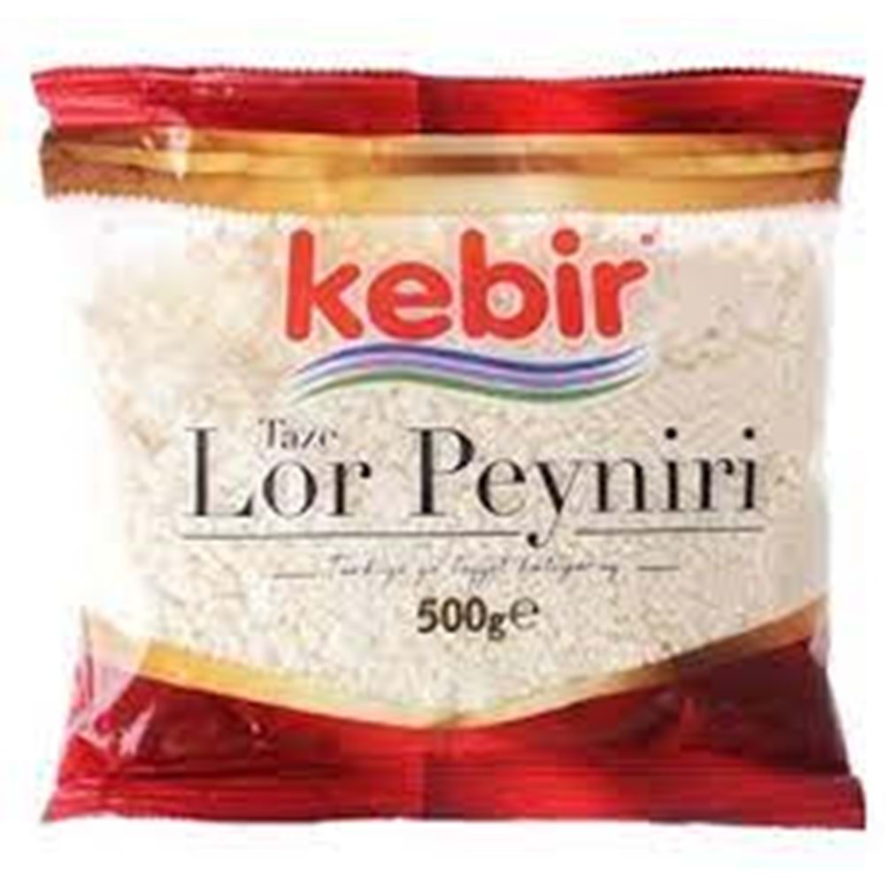 KEBİR LOR PEYNIRI 500 GR
