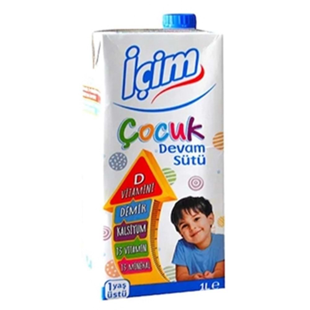 İÇİM DEVAM SÜTÜ 1 LT 1 YAŞ ÜSTÜ