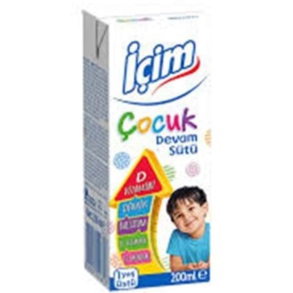 İÇİM COCUK DEVAM SUTU 200 ML