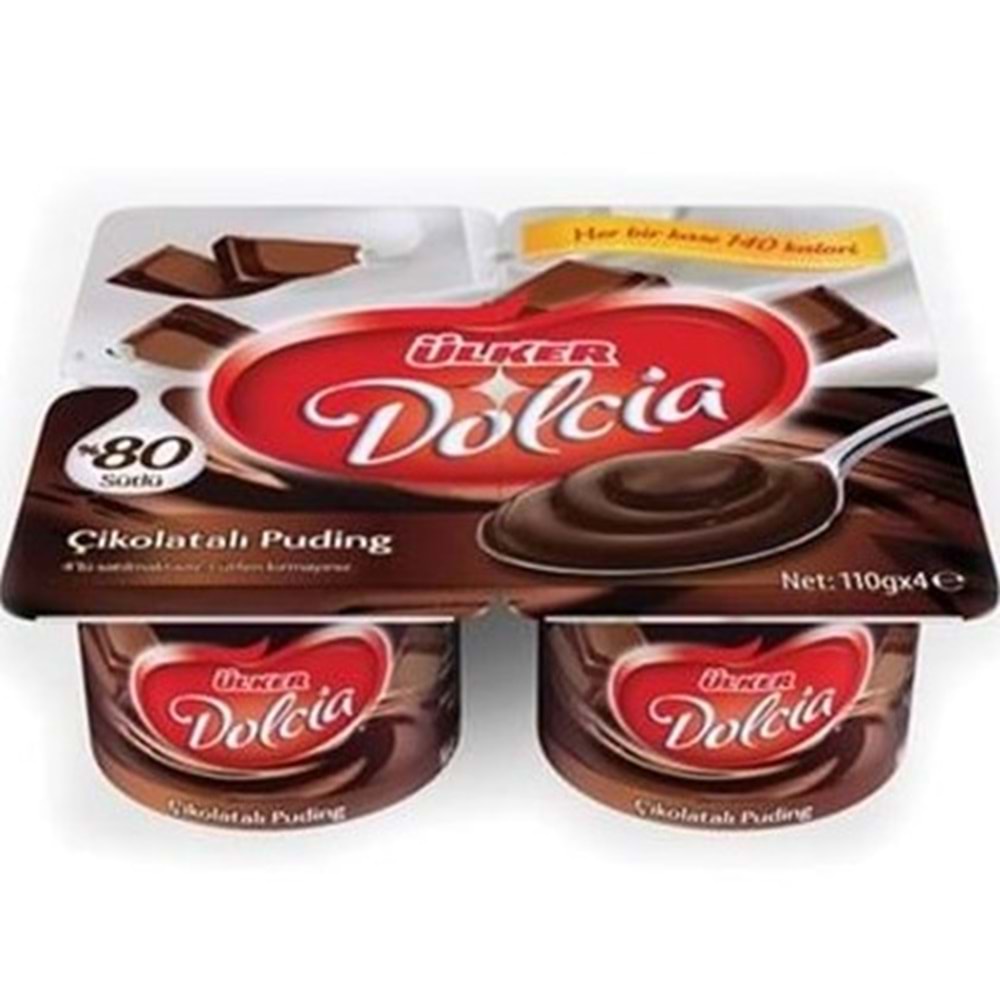 İÇİM DOLCIA PUDING 4X110 GR CIKOLATALI
