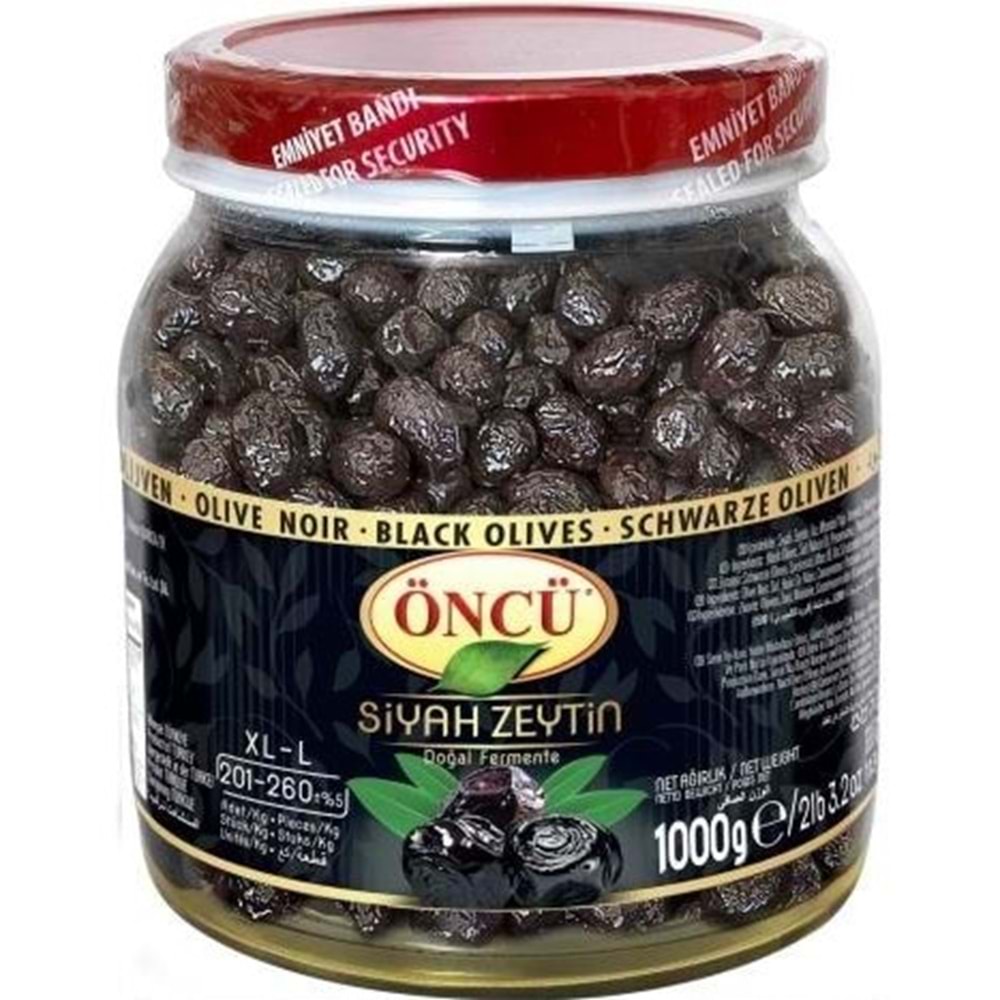 ÖNCÜ SIYAH ZEYTIN 1 KG XL