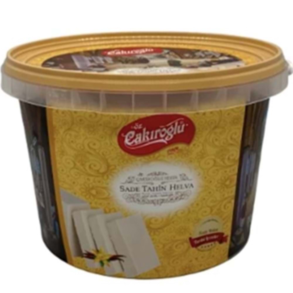 ÇAKIROĞLU HELVA 1400 GR SADE