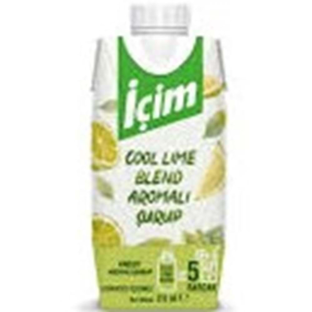 İÇİM COOL LIME BLEND AROMALI İÇECEK 310 ML