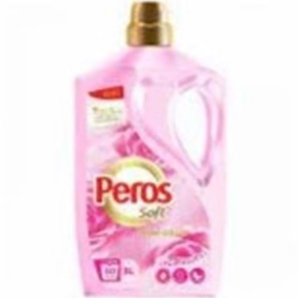 PEROS SOFT YUMUŞATICI 3 LT PEMBE GÜLLER