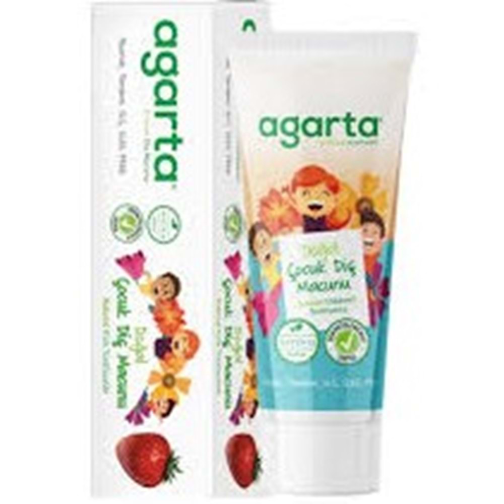 AGARTA ÇOCUK DİŞ MACUNU 75 ML BİTKİSEL