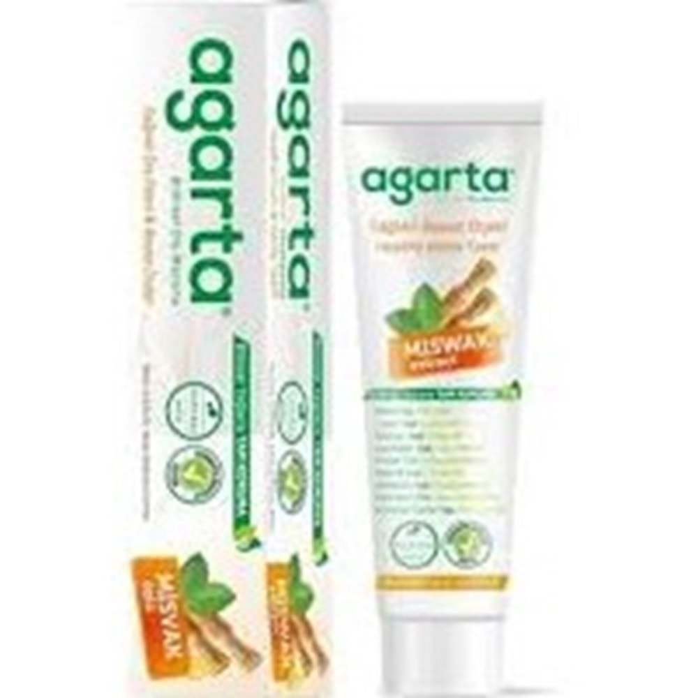 AGARTA DİŞ MACUNU 100 ML MİSVAK ÖZLÜ