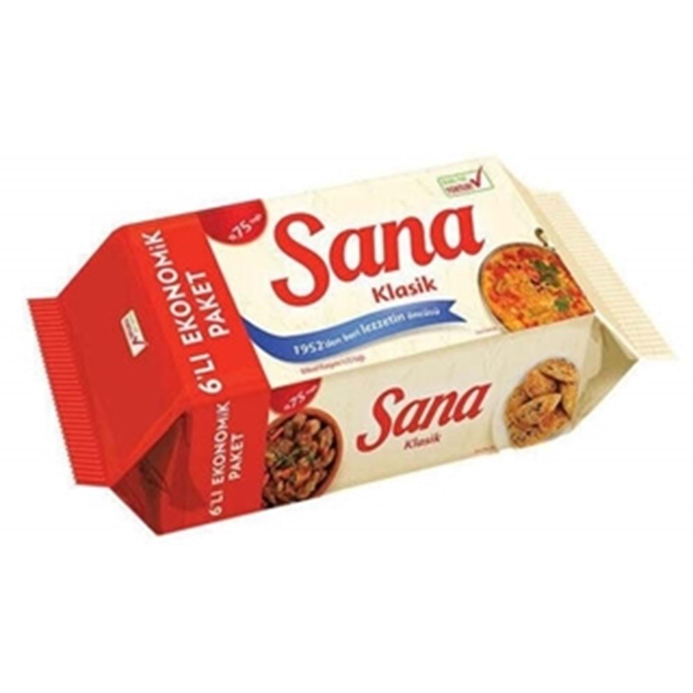 SANA MARGARIN 6X250 GR KLASIK