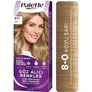 PALETTE SAÇ BOYASI 8-0 KOYU SARI