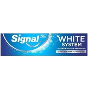 SİGNAL DIS MACUNU 75 ML WHITE SYSTEM