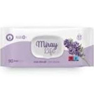 MİRAY ISLAK HAVLU 90 ADET LAVANTA