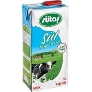 SÜTAŞ SUT 1 LT TAM YAGLI % 3,5