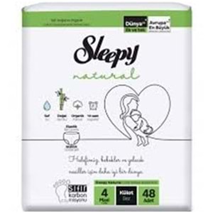 SLEEPY NATURAL KULOT BEZ 4 MAXI 48 LI