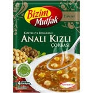 BİZİM KEMIK SULU CORBA 92 GR ANALI KIZLI
