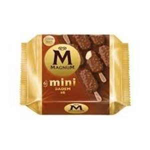ALGİDA MAGNUM MİNİ 6 LI BADEM