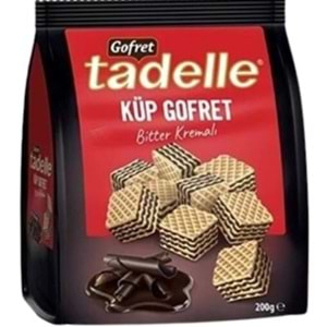 TADELLE KÜP GOFRET 200 GR BİTTER KREMELI