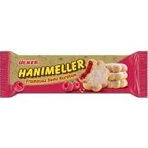 ÜLKER HANIMELLER 94,5 GR FRAMBUAZ SOSLU KURABİYE