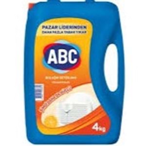 ABC BULASIK DETERJANI 4 KG PORTAKALLI