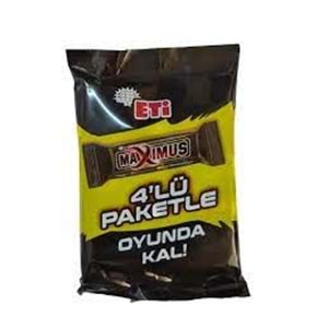 ETİ MAXIMUS CIKOLATA 4 LU 144 GR