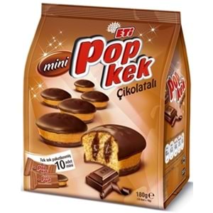 ETİ POPKEK MINI 10 LU PAKET 180 GR CIKOLATALI