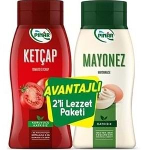PINAR KETCAP+MAYONEZ 770 GR