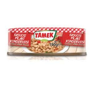 TAMEK FASULYE PILAKI 190 GR