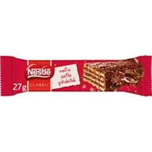 NESTLE CIKOLATALI GOFRET 27 GR SUTLU