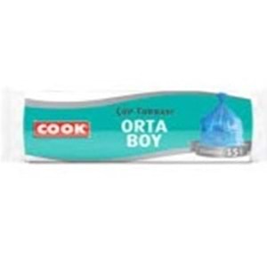 COOK ÇÖP POŞETİ 15 ADET ORTA BOY