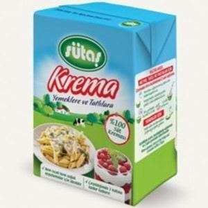 SÜTAŞ KREMA 200 ML TATLILARA VE YEMEKLERE