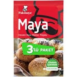 PAKMAYA KURU HAMUR MAYASI 3X10 GR