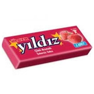 ÜLKER YILDIZ SAKIZ 5 LI CILEKLI
