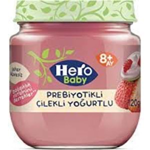 HERO BABY PREBIYOTIK KAVANOZ MAMA 120 GR CILEKLI