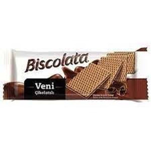ŞÖLEN BISCOLATA VENI GOFRET 50 GR CIKOLATALI