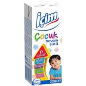 İÇİM COCUK DEVAM SUTU 200 ML